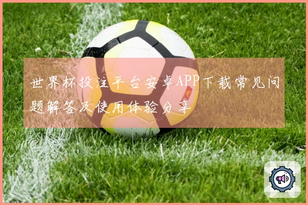 世界杯投注平台安卓APP下载常见问题解答及使用体验分享